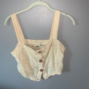 Roxy crop top